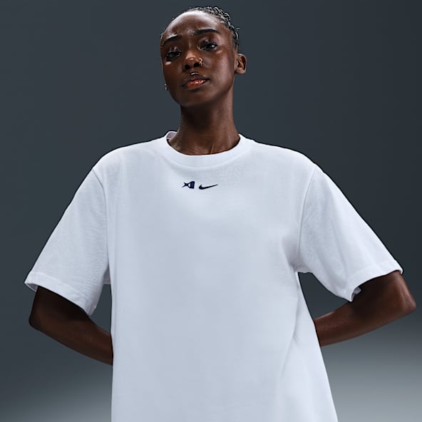 売れ筋商品|||ナイキ カットソー トップス レディース Women's Cotton Long-Sleeve Basketball T-Shirt White Womens White Long Sleeve Shirts. Nike.com